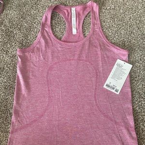 Lululemon swiftly tech Razorback tank top